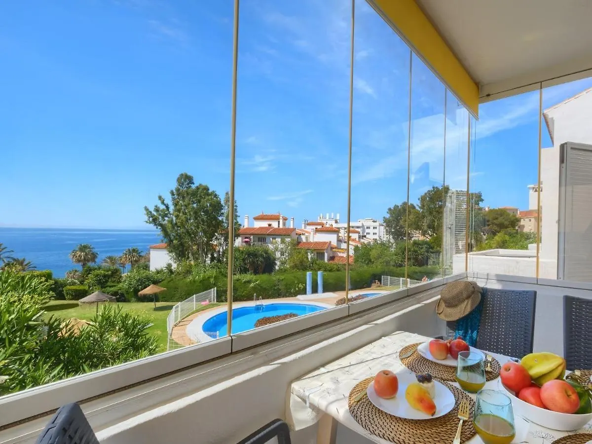 Benalmadena 3 Beach Pool View, Terrace, Garden